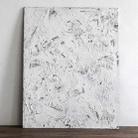 60 x 48cm Retro PVC Cement Texture Wood Board Photography Backdrops Board(Grey White) - 1