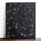 60 x 48cm Retro PVC Cement Texture Wood Board Photography Backdrops Board(Black White) - 1