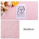 60 x 60cm PVC Backdrop Board Coarse Sand Texture Cement Photography Backdrop Board(Pink) - 2