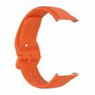 For OPPO Watch Free NFC Version Sport Silicone Watch Band(Orange) - 1