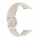 For OPPO Watch Free NFC Version Sport Silicone Watch Band(Quicksand Gold) - 1