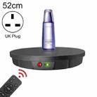 52cm Remote Control Electric Rotating Turntable Display Stand Video Shooting Props Turntable, Charging Power, Power Plug:UK Plug(Black) - 1