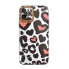 For iPhone 11 Pro Dual-side Laminating IMD Plating Flower Pattern TPU Phone Case (DX-68) - 1