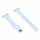 Slimming Silicone Watch Band For Apple Watch Ultra 49mm / Series 8&7 45mm / SE 2&6&SE&5&4 44mm / 3&2&1 42mm(Antique White) - 5