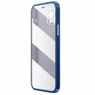 WK WPC-011 Shockproof PC Phone Case with Tempered Glass Film For iPhone 12(Blue) - 1