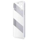 WK WPC-011 Shockproof PC Phone Case with Tempered Glass Film For iPhone 12(White) - 1