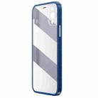 For iPhone 12 Pro WK WPC-011 Shockproof PC Phone Case with Tempered Glass Film(Blue) - 1