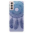 For Samsung Galaxy S22 5G Painted Pattern High Transparent TPU Phone  Protective Case(Dreamcatcher) - 1