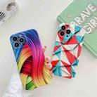 For iPhone 11 Pro Max TPU Shockproof Phone Case (Abstract Colorful) - 7