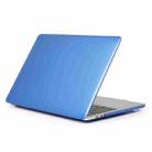 Laptop Crystal Style Protective Case For MacBook Pro 16.2 inch A2485 2021(Dark Blue) - 1