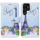 For Samaung Galaxy S22 Ultra 5G Horizontal Flip Phone Leather Case with Holder & Card Slots & Photo Frame & Wallet(Tower) - 1