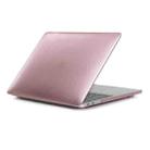 Laptop Metal Style Protective Case For MacBook Pro 14.2 inch A2442 2021(Rose Gold) - 1
