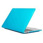 Laptop Matte Style Protective Case For MacBook Pro 14.2 inch A2442 2021 / 2023(Water Blue) - 1