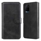 For vivo Y21 / Y33S Classic Calf Texture Horizontal Flip Phone Leather Case(Black) - 1