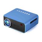 T4 Same Screen Version 1024x600 1200 Lumens Portable Home Theater LCD Projector, Plug Type:AU Plug(Blue) - 1