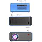 T4 Same Screen Version 1024x600 1200 Lumens Portable Home Theater LCD Projector, Plug Type:AU Plug(Blue) - 4