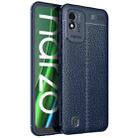 For OPPO Realme Narzo 50i Litchi Texture TPU Shockproof Phone Case(Blue) - 1