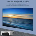 YG430 Android Version 1920x1080 2500 Lumens Portable Home Theater LCD HD Projector, Plug Type:US Plug(Silver) - 7
