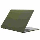 Cream Style Laptop Plastic Protective Case For MacBook Pro 16.2 inch A2485 2021(Avocado Green) - 1