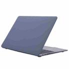 Cream Style Laptop Plastic Protective Case For MacBook Pro 16.2 inch A2485 2021(Lavender Grey) - 1