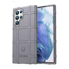 For Samsung Galaxy S22 Ultra 5G Full Coverage Shockproof TPU Phone Case(Grey) - 1