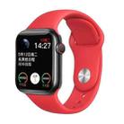 T500 1.44 inch TFT Touch Screen Smart Watch, Support Sleep Monitoring / Heart Rate Monitoring / Bluetooth Call / Bluetooth Music Playback(Red) - 1