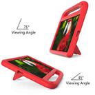For Xiaomi Pad 5 / Pad 5 Pro Handle Portable EVA Shockproof Tablet Case with Triangle Holder(Red) - 4