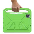 For Xiaomi Pad 5 / Pad 5 Pro Handle Portable EVA Shockproof Tablet Case with Triangle Holder(Green) - 5