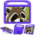 For Xiaomi Pad 5 / Pad 5 Pro Handle Portable EVA Shockproof Tablet Case with Triangle Holder(Purple) - 3