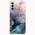 For Samsung Galaxy A13 5G Marble Pattern Shockproof TPU Phone Case(Abstract Light Pink) - 1