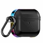 Aluminum Alloy Anti-fall Earphones Case with Hook For AirPods 3(Colorful) - 1