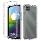 For Motorola Moto G9 Power Shockproof High Transparency Two-color Gradual Change PC+TPU Candy Colors Phone Protective Case(Transparent) - 1