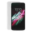 TPU Phone Case For Alcatel idol 3 5.5 / 6045(Transparent White) - 1