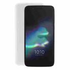 TPU Phone Case For Alcatel idol 5 (6058)(Transparent White) - 1