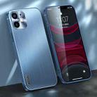 For iPhone 11 Brushed Texture Shockproof Phone Case (Navy Blue) - 1