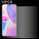 10 PCS For Honor X30i / X8 0.26mm 9H 2.5D Tempered Glass Film - 1