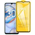 For Honor 30i 9D Full Glue Full Screen Tempered Glass Film - 1