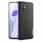 For OnePlus 9RT 5G DUX DUCIS Fino Series PU + TPU Protective Phone Case(Black) - 1