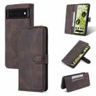 For Google Pixel 6 AZNS Dream Second Generation Skin Feel Horizontal Flip Phone Leather Case(Coffee) - 1