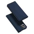 For OPPO Realme 8i DUX DUCIS Skin Pro Series Horizontal Flip Leather Phone Case with Holder & Card Slots(Blue) - 1