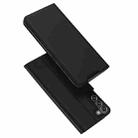 For Samsung Galaxy S22+ 5G DUX DUCIS Skin Pro Series Horizontal Flip Leather Phone Case with Holder & Card Slots(Black) - 1