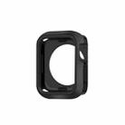 Two-color Shockproof Protective Case For Apple Watch Series 9 / 8 / 7 41mm(Black) - 1