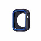 Two-color Shockproof Protective Case For Apple Watch Series 9 / 8 / 7 41mm(Blue) - 1