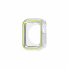 Two-color Shockproof Protective Case For Apple Watch Series 9 / 8 / 7 41mm(Green White) - 1