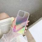 2 in 1 TPU + PC Colorful Plating Phone Case For iPhone 13 mini - 1