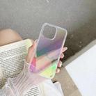 2 in 1 TPU + PC Colorful Plating Phone Case For iPhone 13 Pro - 1