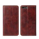 For iPhone 7 Plus / 8 Plus Retro Tree Bark Texture PU Magnetic Horizontal Flip Leather Case with Holder & Card Slots & Wallet(Brown) - 1