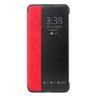 For Huawei Mate 30 Crazy Horse Texture Smart View Window Horizontal Flip Leather Case(Red) - 2