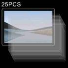 For Microsoft Surface Go 3 25 PCS 9H 2.5D Explosion-proof Tempered Tablet Glass Film - 1