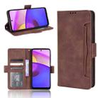 For Motorola Moto E40/E30/E20 Skin Feel Calf Pattern Horizontal Flip Leather Phone Case with Holder & Card Slots & Photo Frame(Brown) - 1